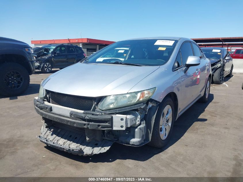 2013 HONDA CIVIC SDN LX - 19XFB2F51DE228251