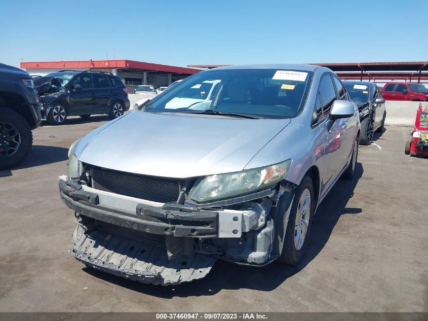 2013 HONDA CIVIC SDN LX - 19XFB2F51DE228251