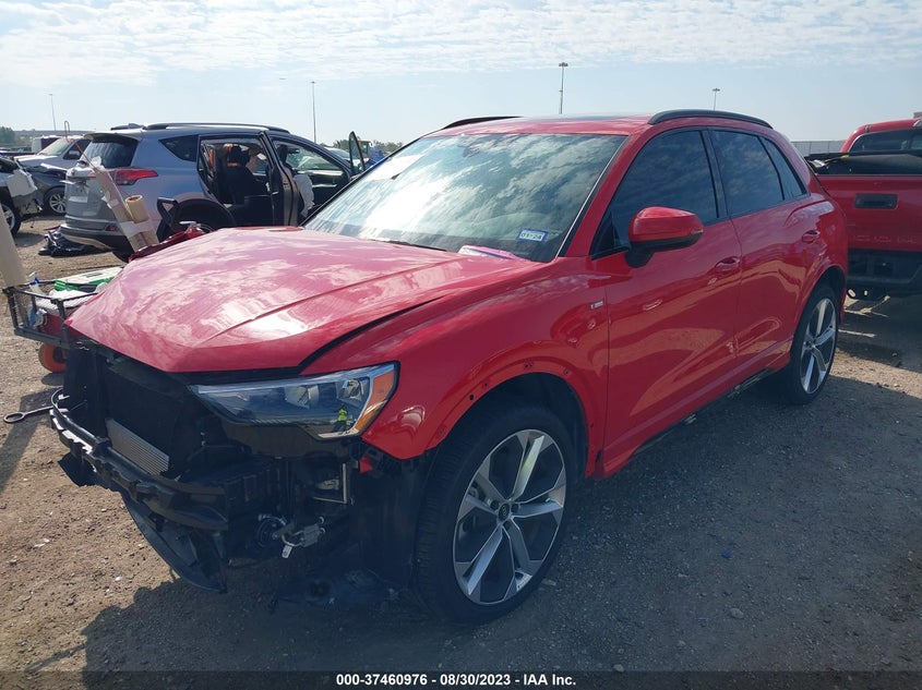 VIN WA1DECF3XM1036018 2021 AUDI Q3 S LINE PREMIUM