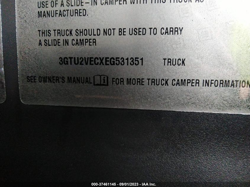 2014 FORD TRUCK 3GTU2LECXEG531351