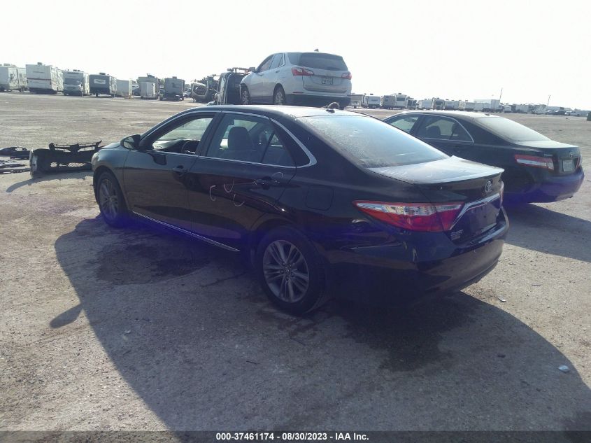 2017 TOYOTA CAMRY XLE/SE/LE/XSE - 4T1BF1FK2HU382599