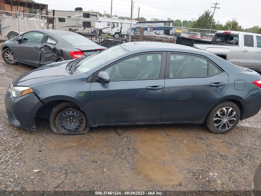 2015 TOYOTA COROLLA L/LE/LE PLS/PRM/S/S PLS - 2T1BURHE2FC304642