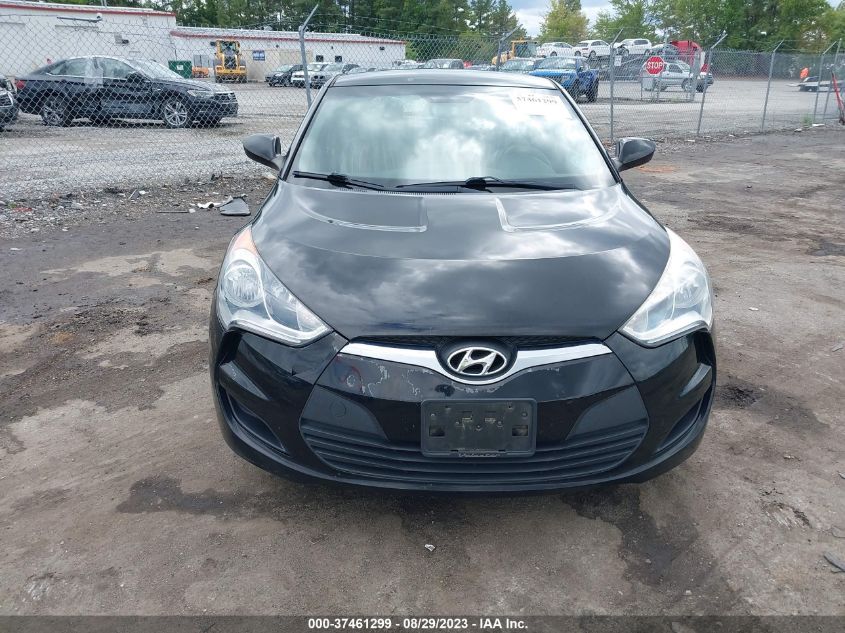 2013 HYUNDAI VELOSTER W/GRAY INT - KMHTC6AD7DU086913