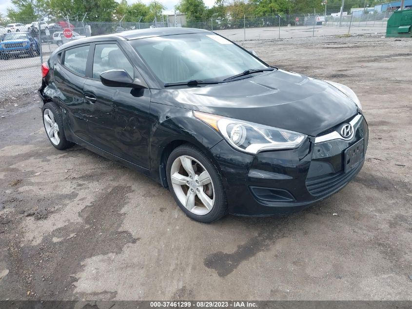 2013 HYUNDAI VELOSTER W/GRAY INT - KMHTC6AD7DU086913