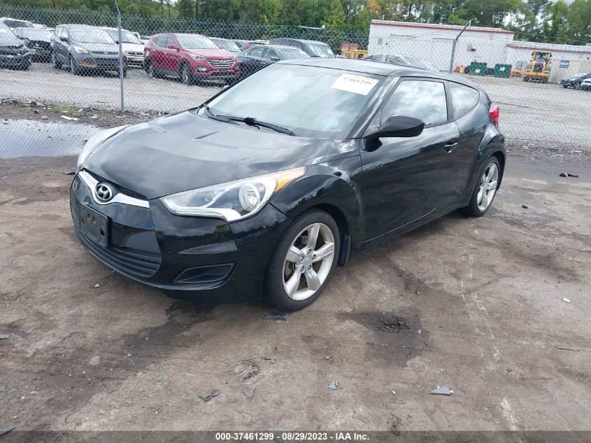 2013 HYUNDAI VELOSTER W/GRAY INT - KMHTC6AD7DU086913