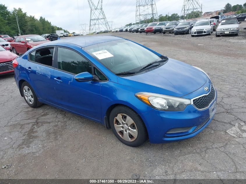 2015 KIA FORTE LX - KNAFX4A63F5350831