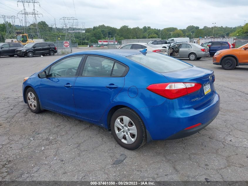 2015 KIA FORTE LX - KNAFX4A63F5350831
