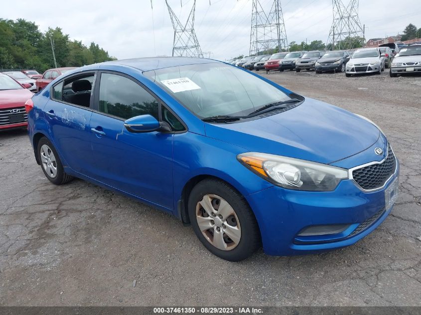 2015 KIA FORTE LX - KNAFX4A63F5350831