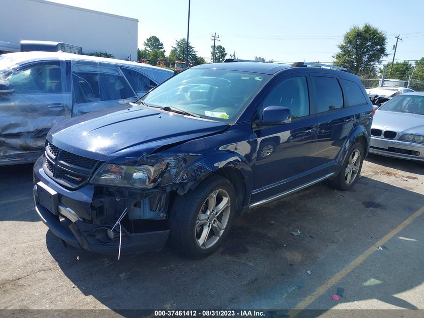VIN 3C4PDCGG8HT501823 2017 DODGE JOURNEY CROSSROAD