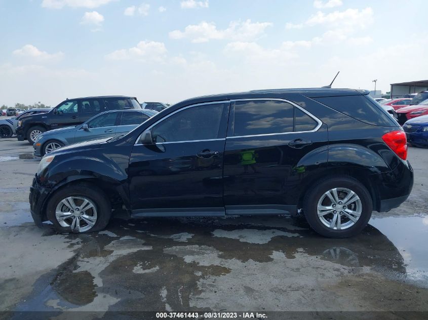 2014 CHEVROLET EQUINOX LS - 2GNALAEK8E6285404