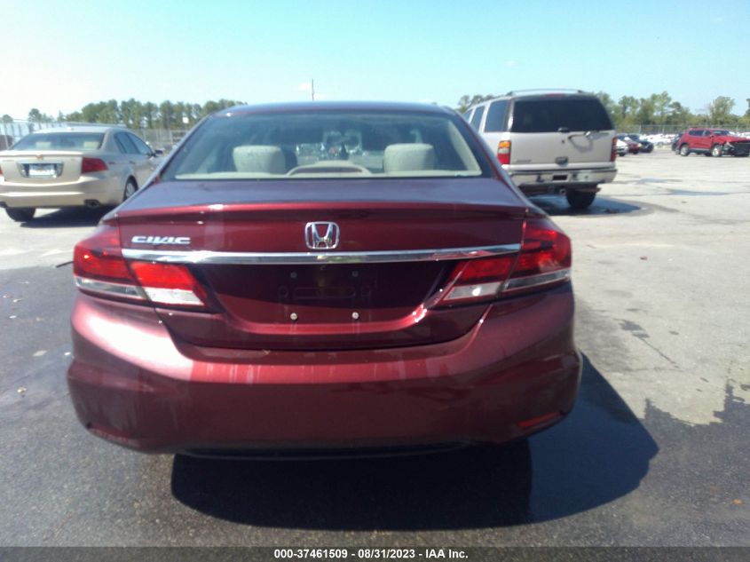 2014 HONDA CIVIC SEDAN LX - 19XFB2F53EE003797