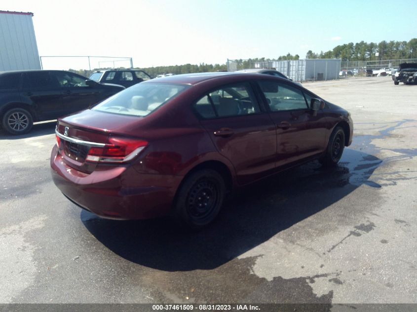 2014 HONDA CIVIC SEDAN LX - 19XFB2F53EE003797
