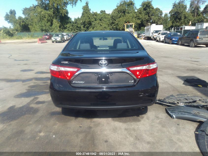 2016 TOYOTA CAMRY XLE/SE/LE/XSE - 4T4BF1FK4GR538548