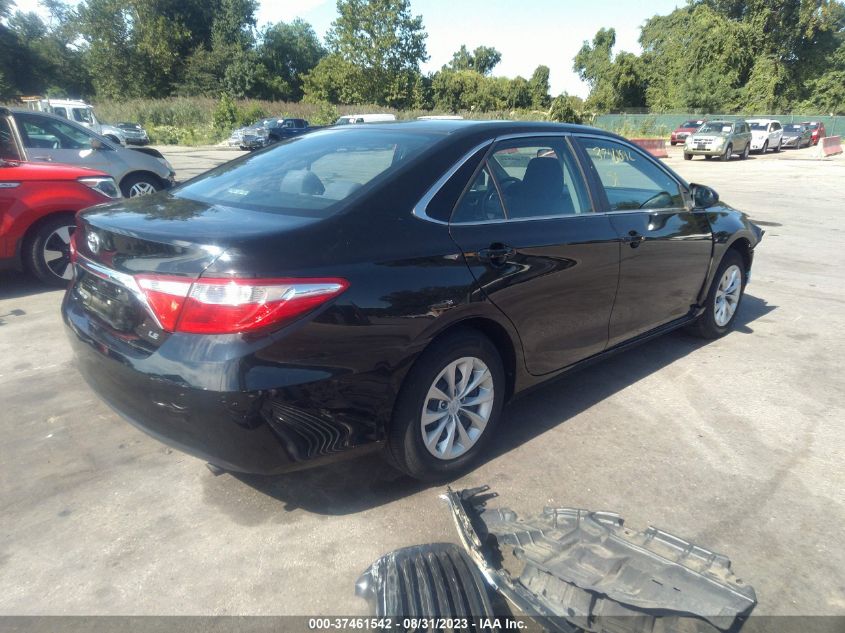 2016 TOYOTA CAMRY XLE/SE/LE/XSE - 4T4BF1FK4GR538548