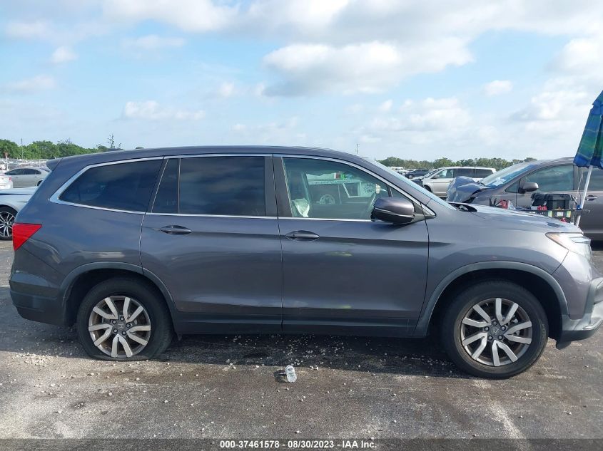 2019 HONDA PILOT EX-L - 5FNYF5H57KB040420