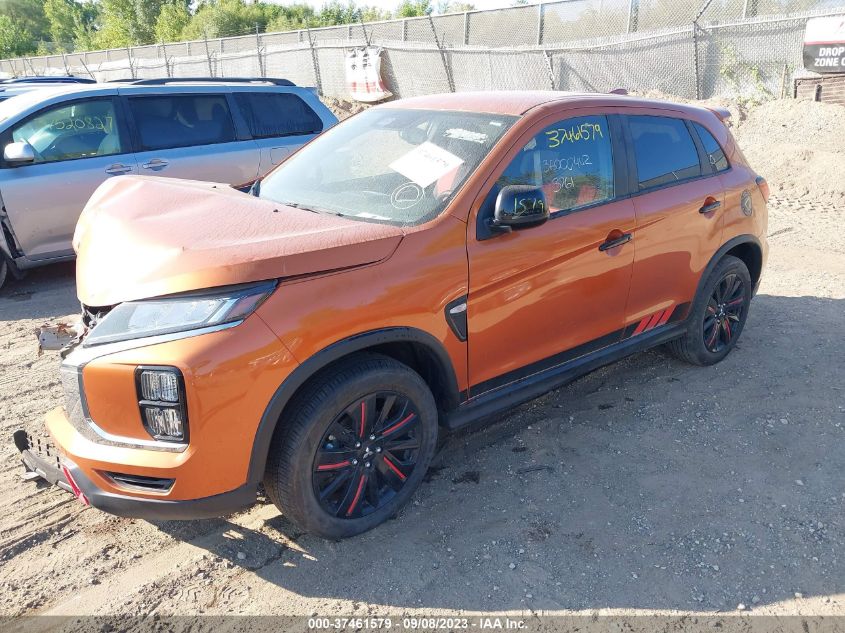 2021 MITSUBISHI OUTLANDER SPORT ES/LE/BE/SE - JA4ARUAU0MU014816