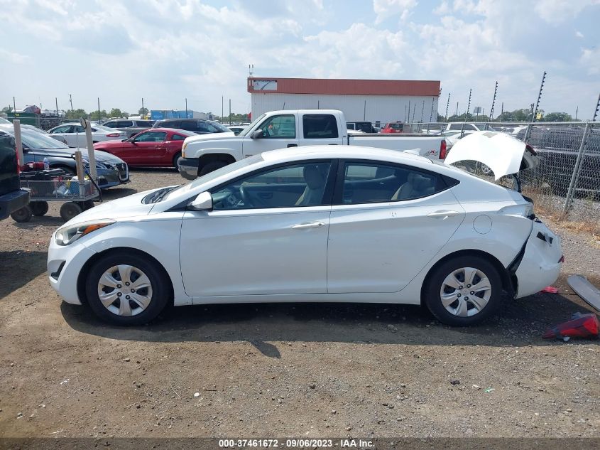 2016 HYUNDAI ELANTRA SE - 5NPDH4AE3GH760450