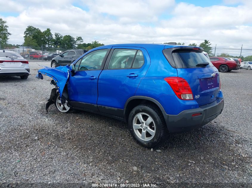 2016 CHEVROLET TRAX LS - KL7CJNSB0GB760382