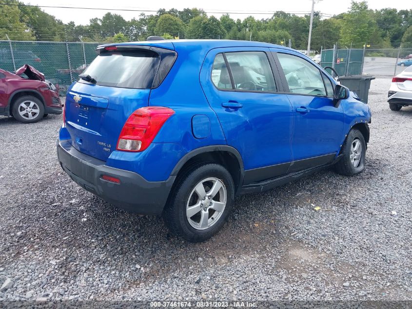 2016 CHEVROLET TRAX LS - KL7CJNSB0GB760382