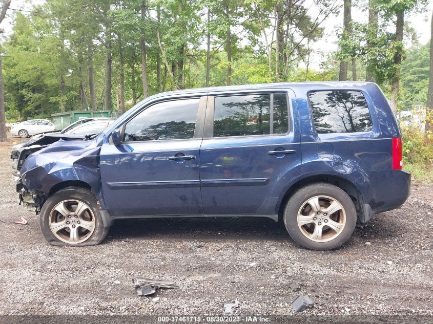 2013 HONDA PILOT EX-L - 5FNYF4H53DB036409