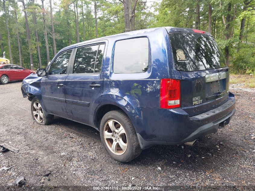2013 HONDA PILOT EX-L - 5FNYF4H53DB036409
