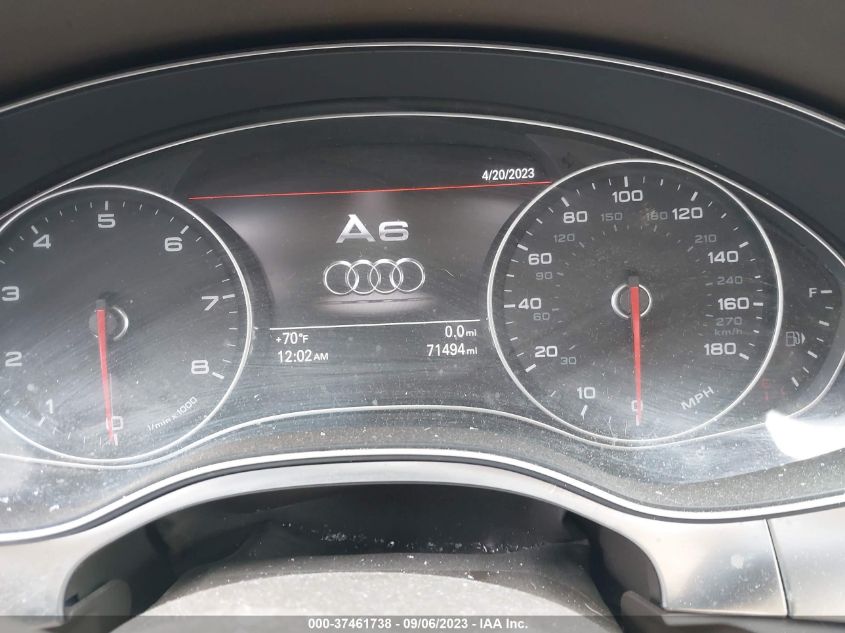 2015 AUDI A6 3.0T PRESTIGE - WAUHGAFC5FN035857