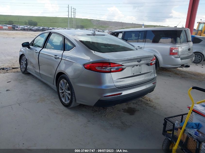 2020 FORD FUSION SE - 3FA6P0HD4LR191171