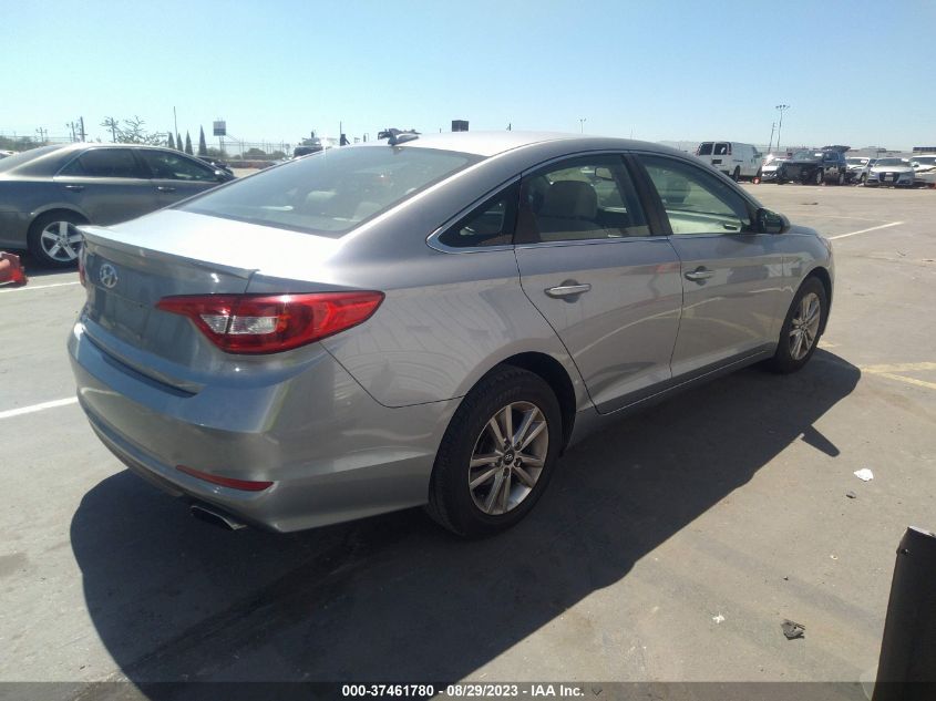 2017 HYUNDAI SONATA SE - 5NPE24AF6HH589824