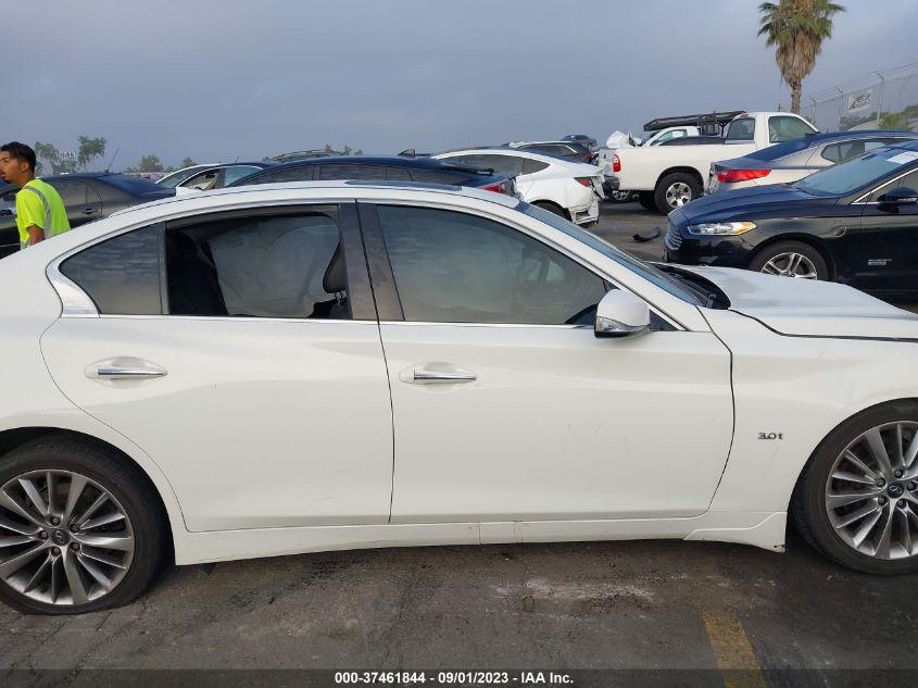 2018 INFINITI Q50 3.0T LUXE - JN1EV7AP3JM356550