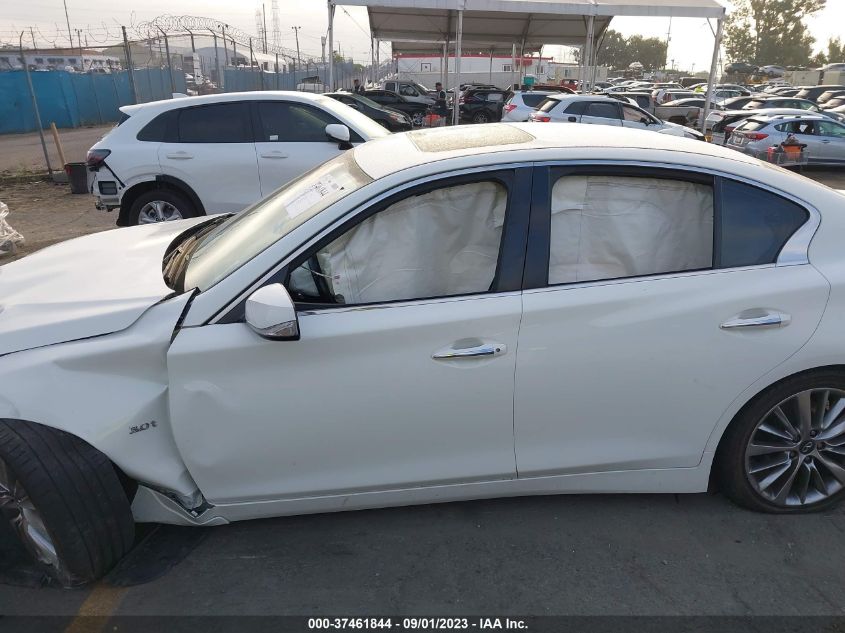 2018 INFINITI Q50 3.0T LUXE - JN1EV7AP3JM356550