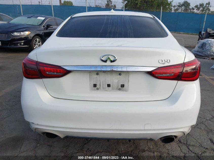 2018 INFINITI Q50 3.0T LUXE - JN1EV7AP3JM356550