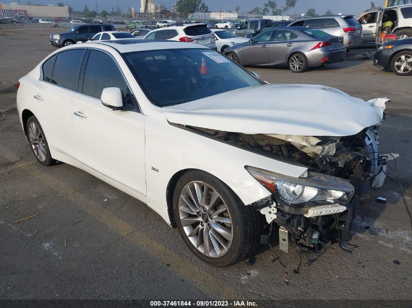 2018 INFINITI Q50 3.0T LUXE - JN1EV7AP3JM356550