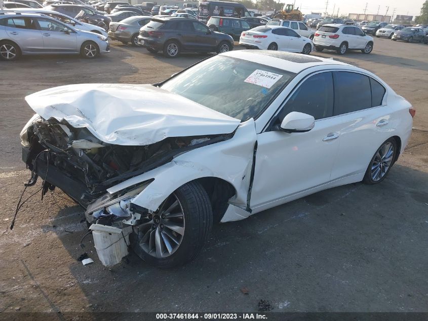 2018 INFINITI Q50 3.0T LUXE - JN1EV7AP3JM356550