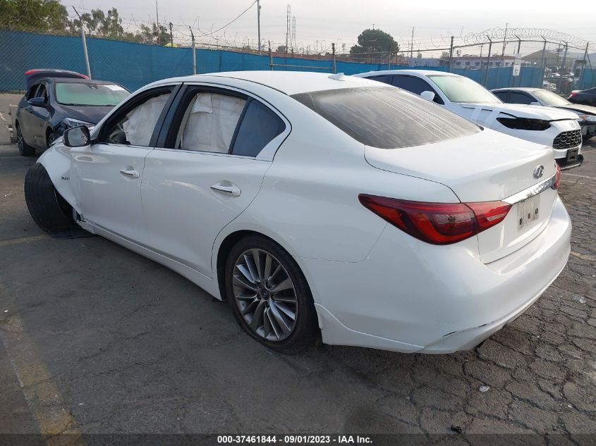 2018 INFINITI Q50 3.0T LUXE - JN1EV7AP3JM356550