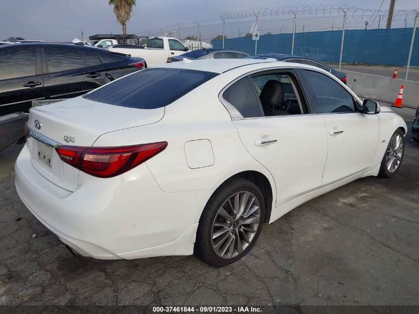 2018 INFINITI Q50 3.0T LUXE - JN1EV7AP3JM356550
