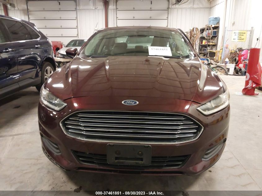 2013 FORD FUSION S - 3FA6P0G72DR169912