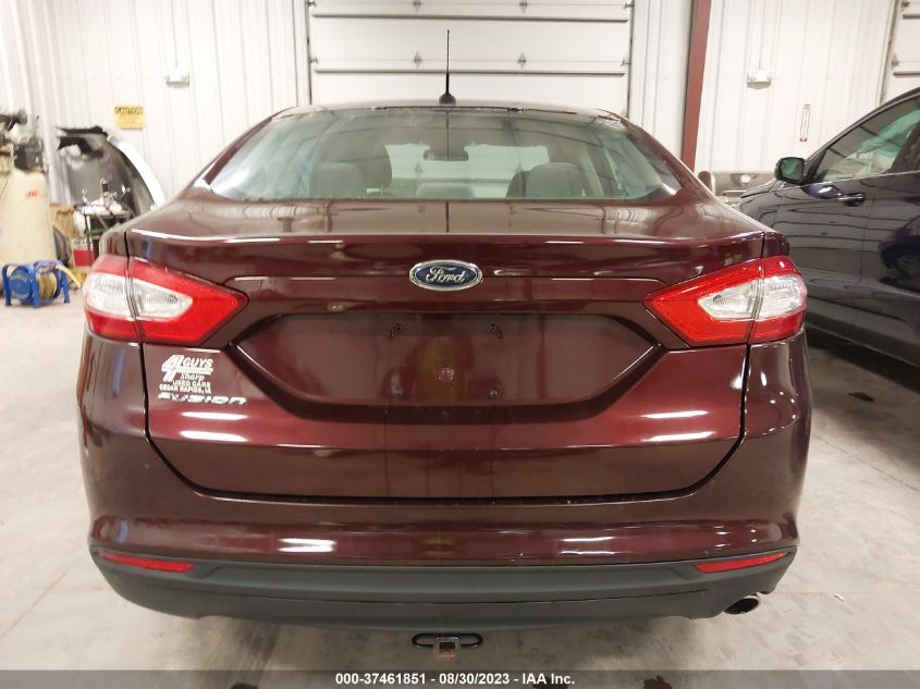 2013 FORD FUSION S - 3FA6P0G72DR169912