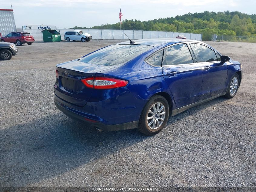 2016 FORD FUSION S - 3FA6P0G77GR285272