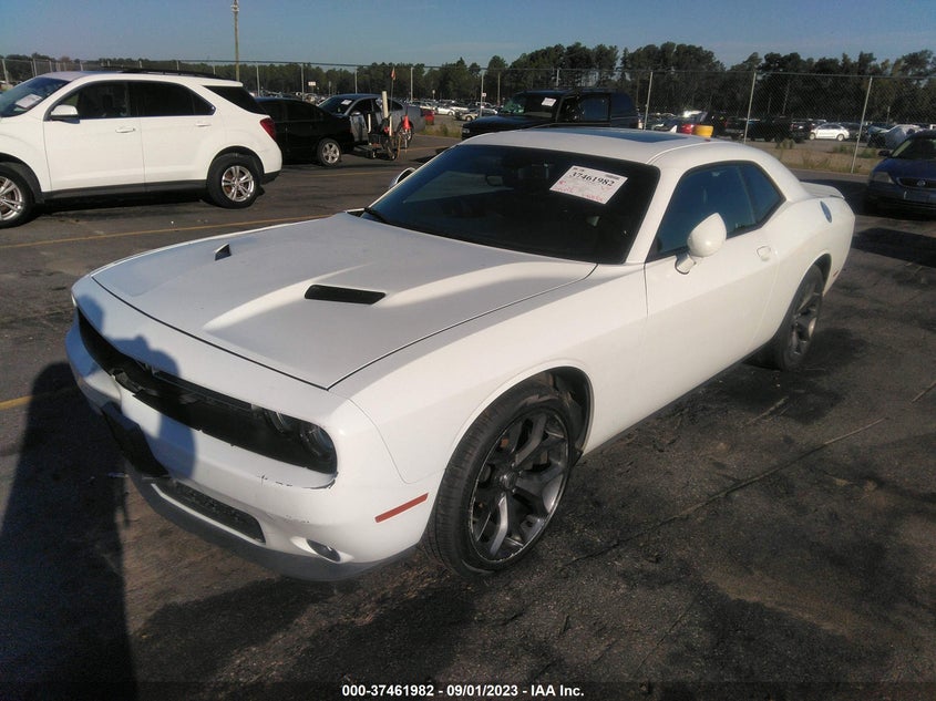 VIN 2C3CDZAG8JH258737 2018 DODGE CHALLENGER SXT PLUS