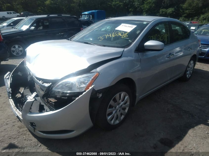2013 NISSAN SENTRA S/SV/SR/SL - 1N4AB7AP6DN902041