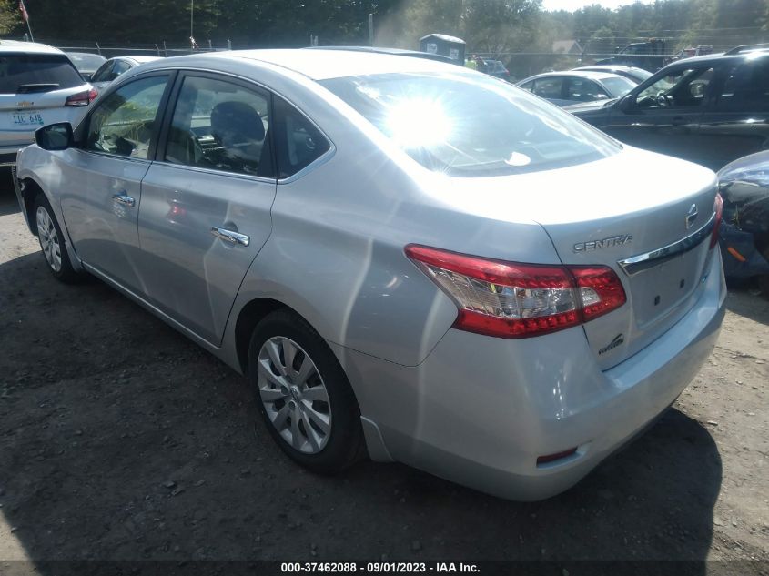 2013 NISSAN SENTRA S/SV/SR/SL - 1N4AB7AP6DN902041