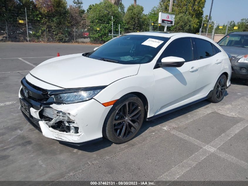 2020 HONDA CIVIC HATCHBACK SPORT TOURING - SHHFK7H96LU415389