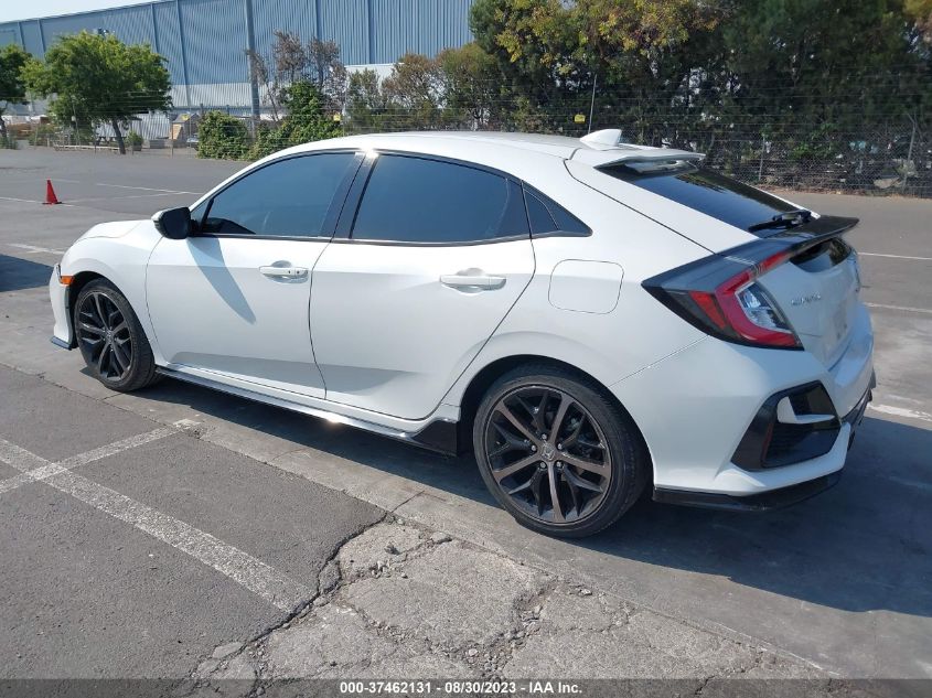 2020 HONDA CIVIC HATCHBACK SPORT TOURING - SHHFK7H96LU415389