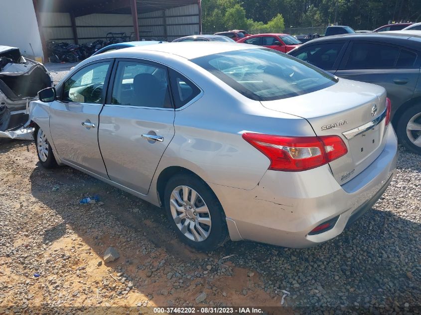 2017 NISSAN SENTRA S - 3N1AB7AP0HY369013