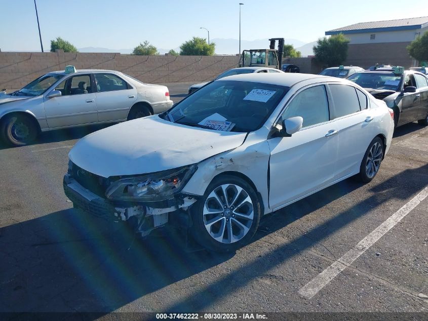 2014 HONDA ACCORD SEDAN SPORT - 1HGCR2F54EA263340
