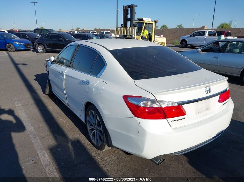 2014 HONDA ACCORD SEDAN SPORT - 1HGCR2F54EA263340