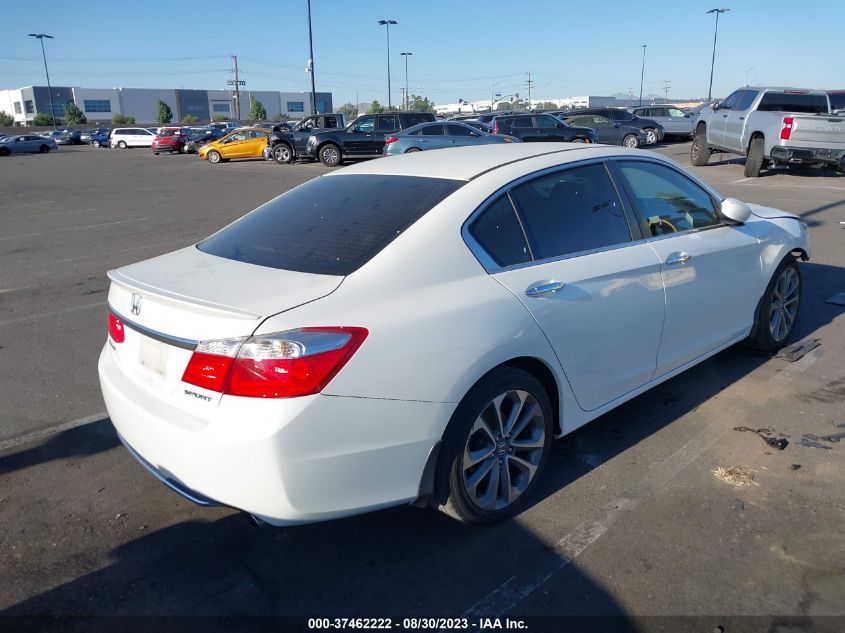 2014 HONDA ACCORD SEDAN SPORT - 1HGCR2F54EA263340
