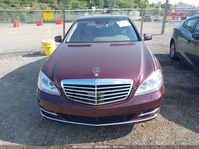 2013 MERCEDES-BENZ S-CLASS S 550 - WDDNG9EB0DA497539