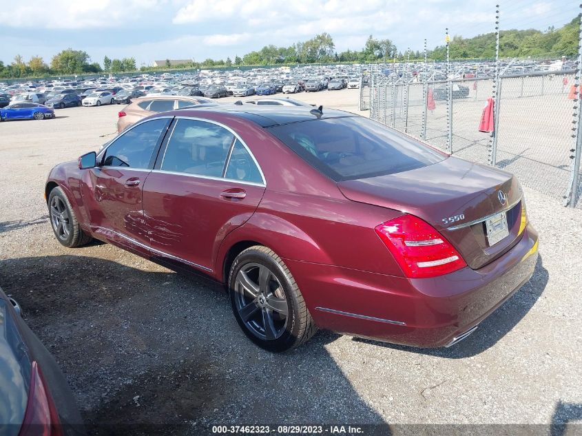 2013 MERCEDES-BENZ S-CLASS S 550 - WDDNG9EB0DA497539