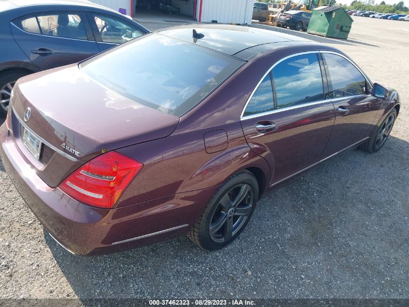 2013 MERCEDES-BENZ S-CLASS S 550 - WDDNG9EB0DA497539